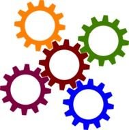 Gear Cog Clip Art N13