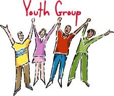 Youth Group Clip Art drawing