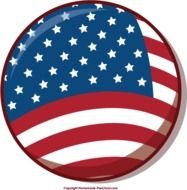 American Flag Clip Art N146