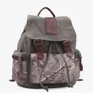 cool Realtree Backpack In Green With Side Pockets