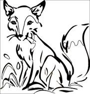 Printable Fox Coloring Pages