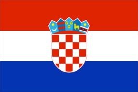 Croatian Croatia Flag drawing