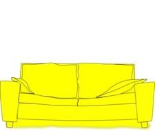 Couch Clip Art N11