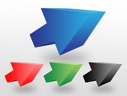 3D Arrows drawing