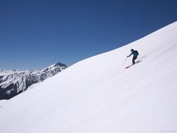 Steep Mountain Slope