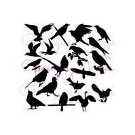 Bird Silhouette Clip Art N35