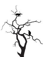 Tree Silhouette Vector drawing