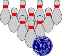 Bowling Clip Art N74