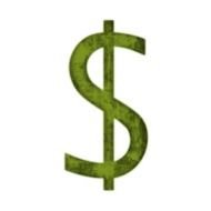 Green Dollar Sign Clip Art No Background
