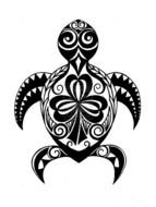 clipart of the Hawaiian Turtle Tattoo