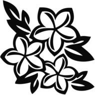 Hawaiian Flower as a picture for clipart