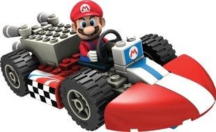 Mario Kart lego drawing