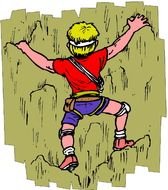 Rock Climbing Clip Art N24