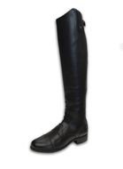 leather high women boots