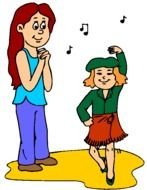 Girl Dancing Clip Art N18