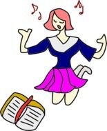 Praise And Worship Clip Art N12