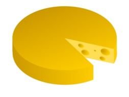 Cartoon brick cheese clipart