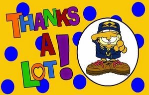 Cub Scout Thank You Clip Art drawing