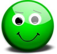 Green Smiley Face N2