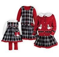 Home raquo Winter Baby Holiday Goose Matching Sister Outfits