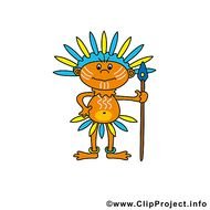 Bildtitel Indianer Clipart
