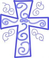 Ä°llustration of Fancy Cross