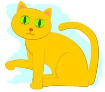 Orange Cat Clip Art Free N2