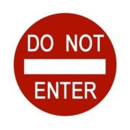 Do Not Enter Sign Clip Art Free N2