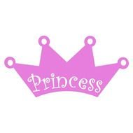 Clipart of pink Princess Crown