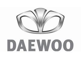 Daewoo logo on a white background