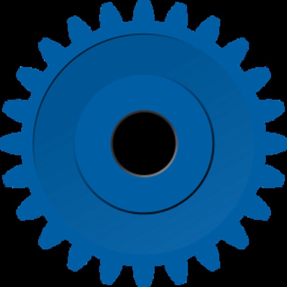 3D Gears Clip Art N3