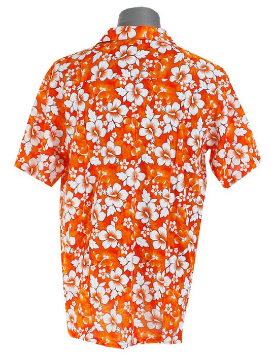 Orange Hibiscus Surf Flower Picture
