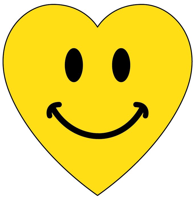 Heart Smiley Face Clip Art N7