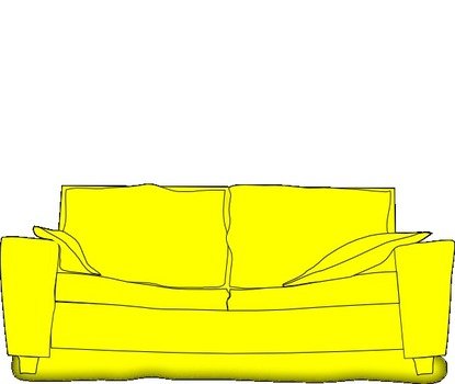Couch Clip Art N11