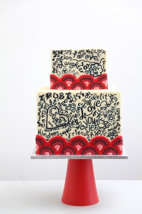 Queen Of Hearts Wedding drawing