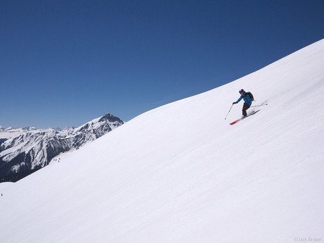 Steep Mountain Slope