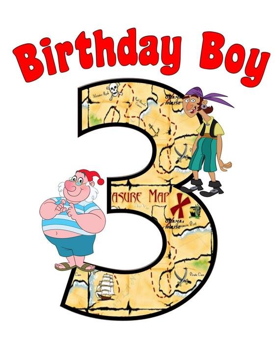 birthday clipart 3 years