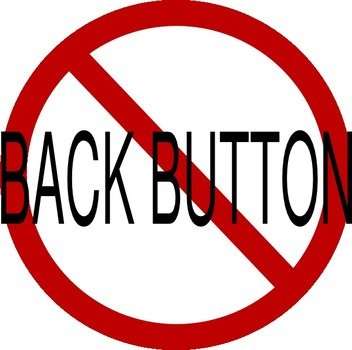 Anti Back Button Clip Art