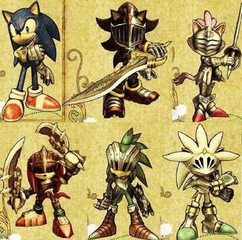 Sonic And The Black Knight Characters