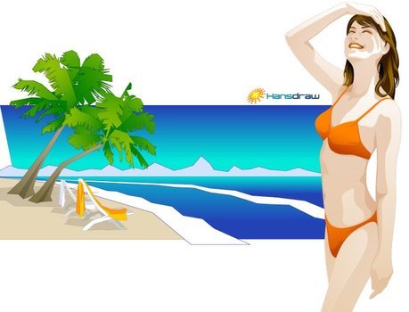 Sexy Bikini Clip Art N2