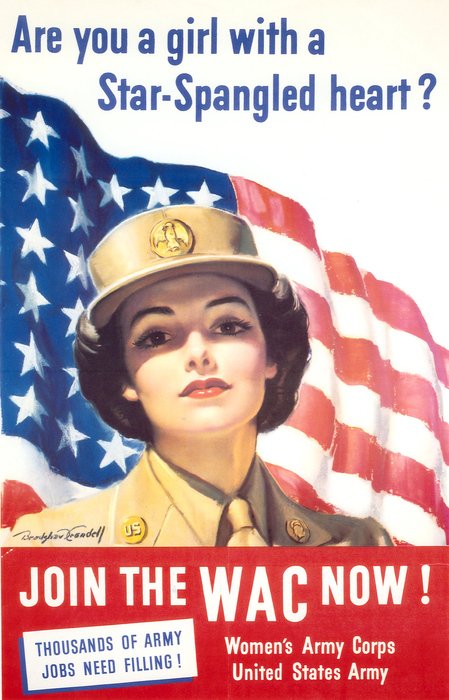 photo of american nurse on flag background
