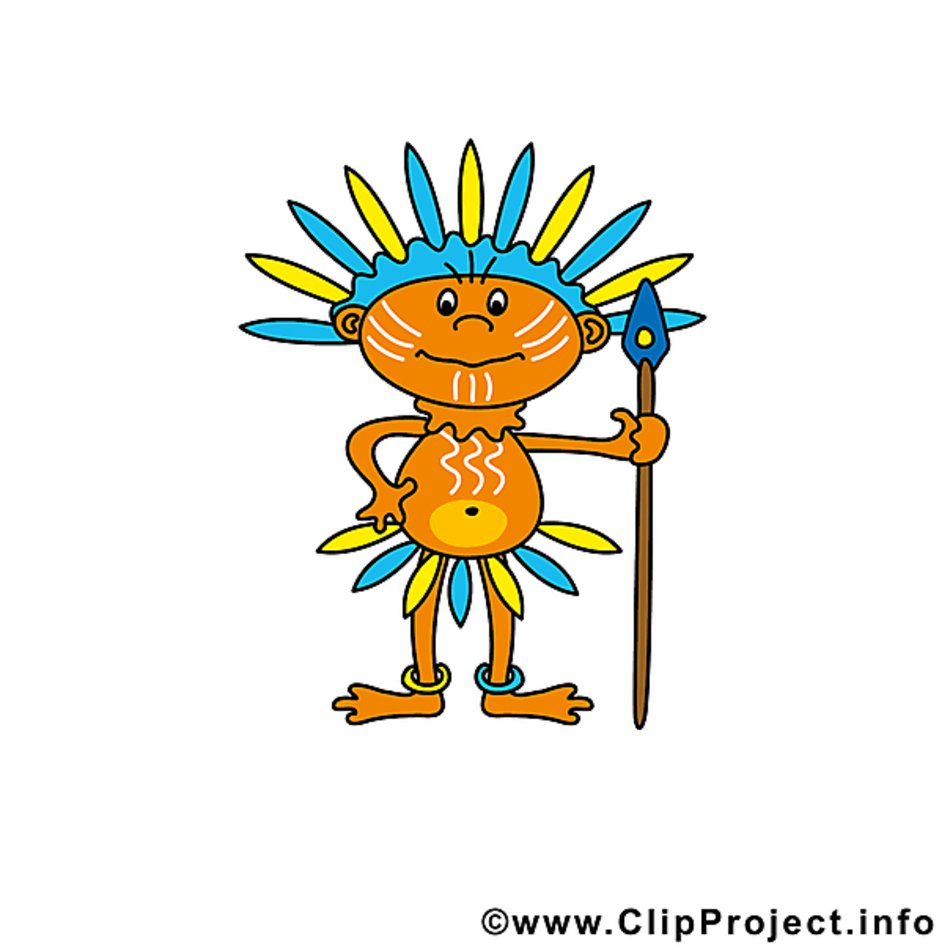 Bildtitel Indianer Clipart