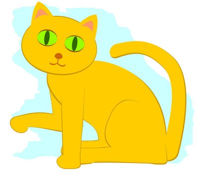 Orange Cat Clip Art Free N2