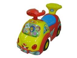 multi-colored machine wheelchair for children