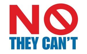 sign no they can't