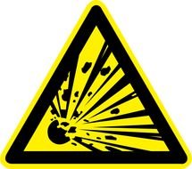 Explosive Sign