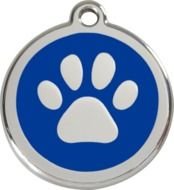 paw print locket