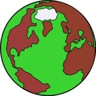 Globe Vector Clip Art N6