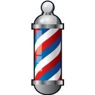 Barber Shop Pole Logo