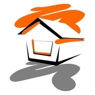 House as a picture for a clipart